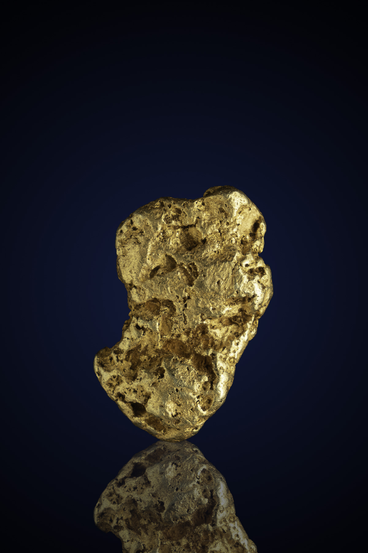 Beautiful, Unusual Natural Gold Nugget - Auburn, CA - 5.52 Grams (image for) Beautiful, Unusual Natural Gold Nugget - Auburn, CA - 5.52 Grams